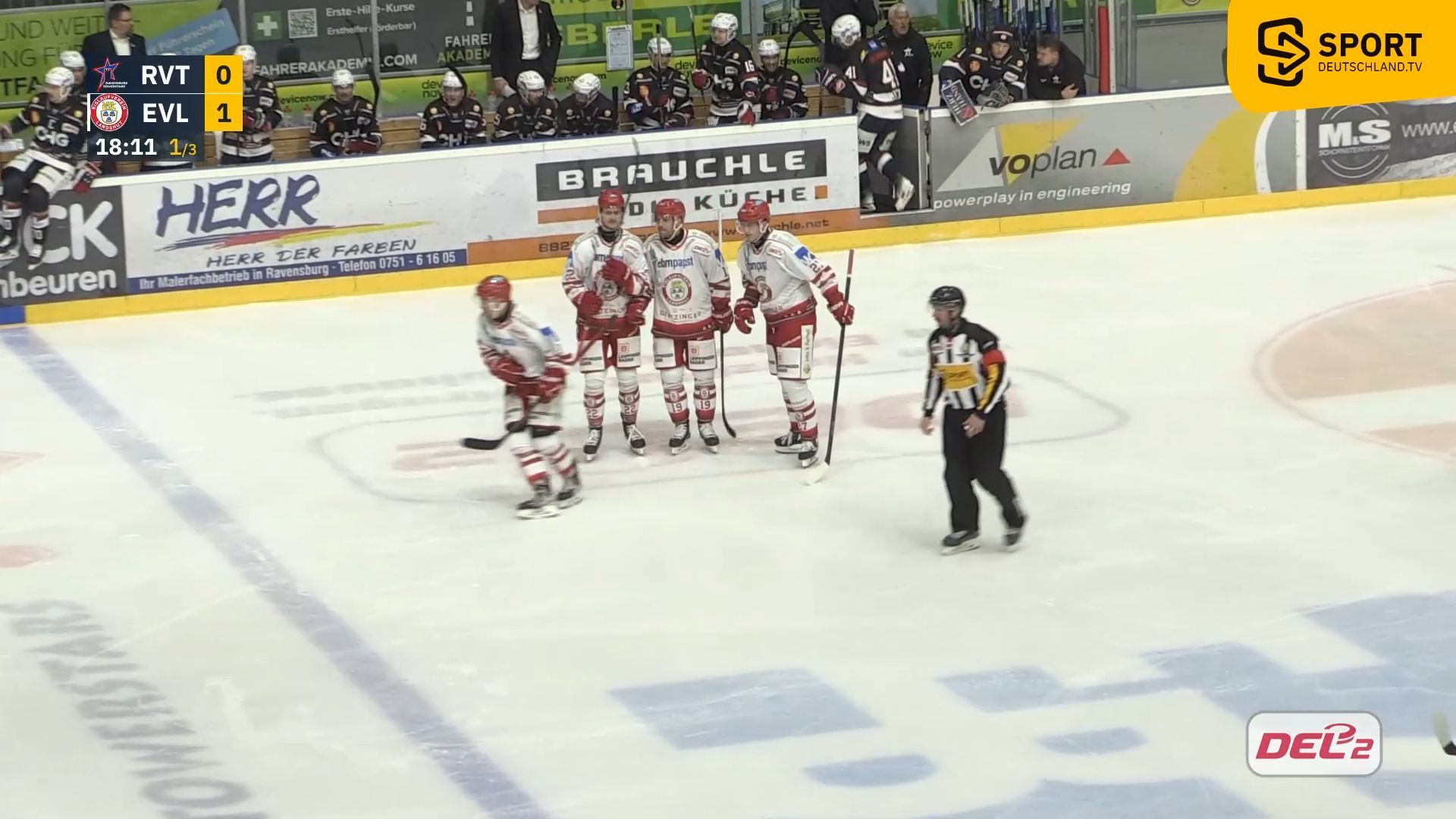 DEL 2: Ravensburg Towerstars vs. EV Landshut | Highlights 22.11.2024