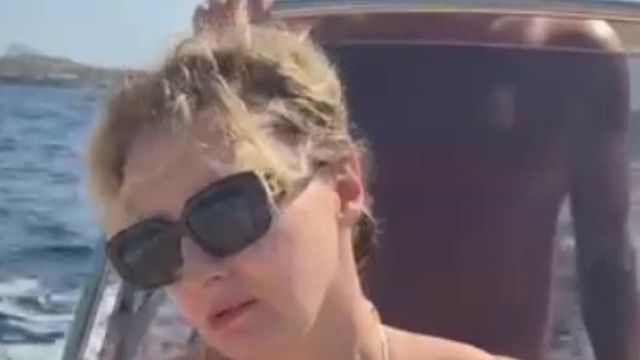Boat trip in Ibiza ends in disaster for Frauke Ludowig