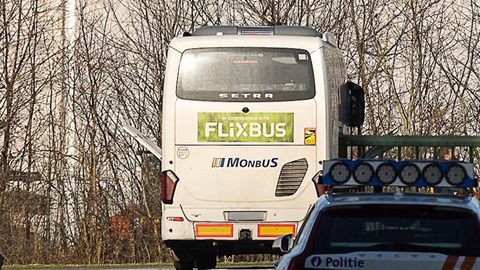 Nach Terrorwarnung: Polizei in Belgien stoppt Flixbus