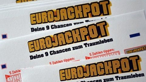 Eurojackpot mit 120 Millionen Euro gefüllt