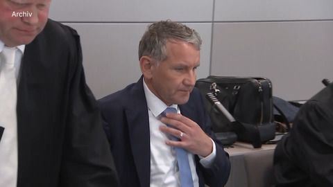 Staatsanwaltschaft fordert Bewährungsstrafe für AfD-Politiker Höcke