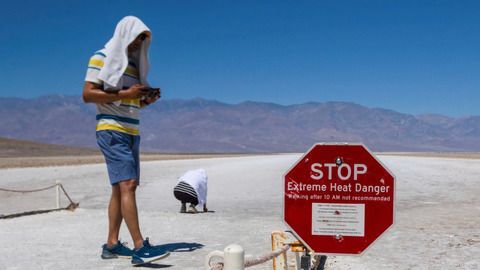 Heißester Ort der Welt: Lebensgefahr im Death Valley - über 50 Grad