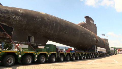 U-Boot auf Landgang · U17 findet Liegeplatz im Museum