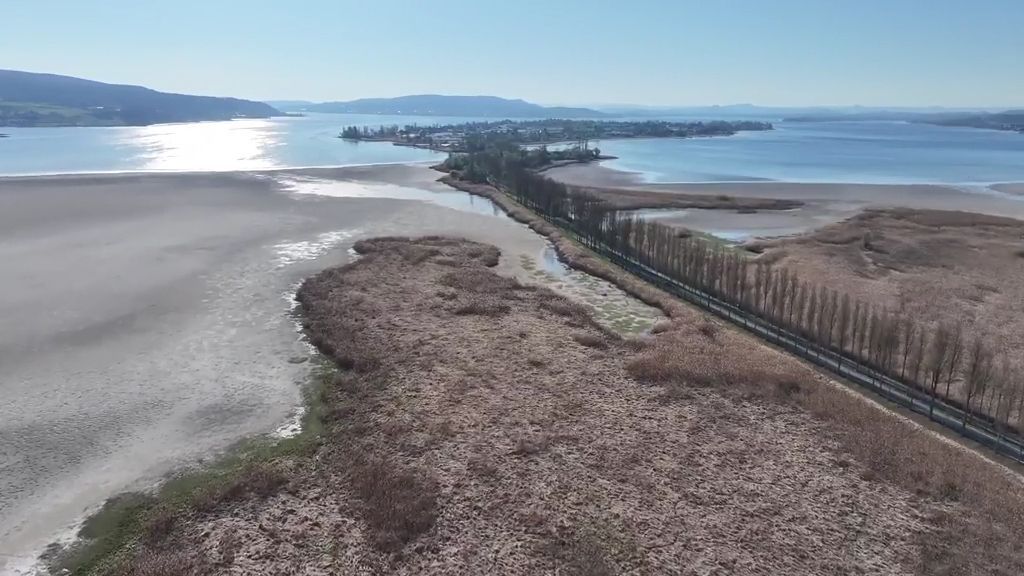 Video: Bodensee trocknet weiter aus: Erster Hafen liegt lahm