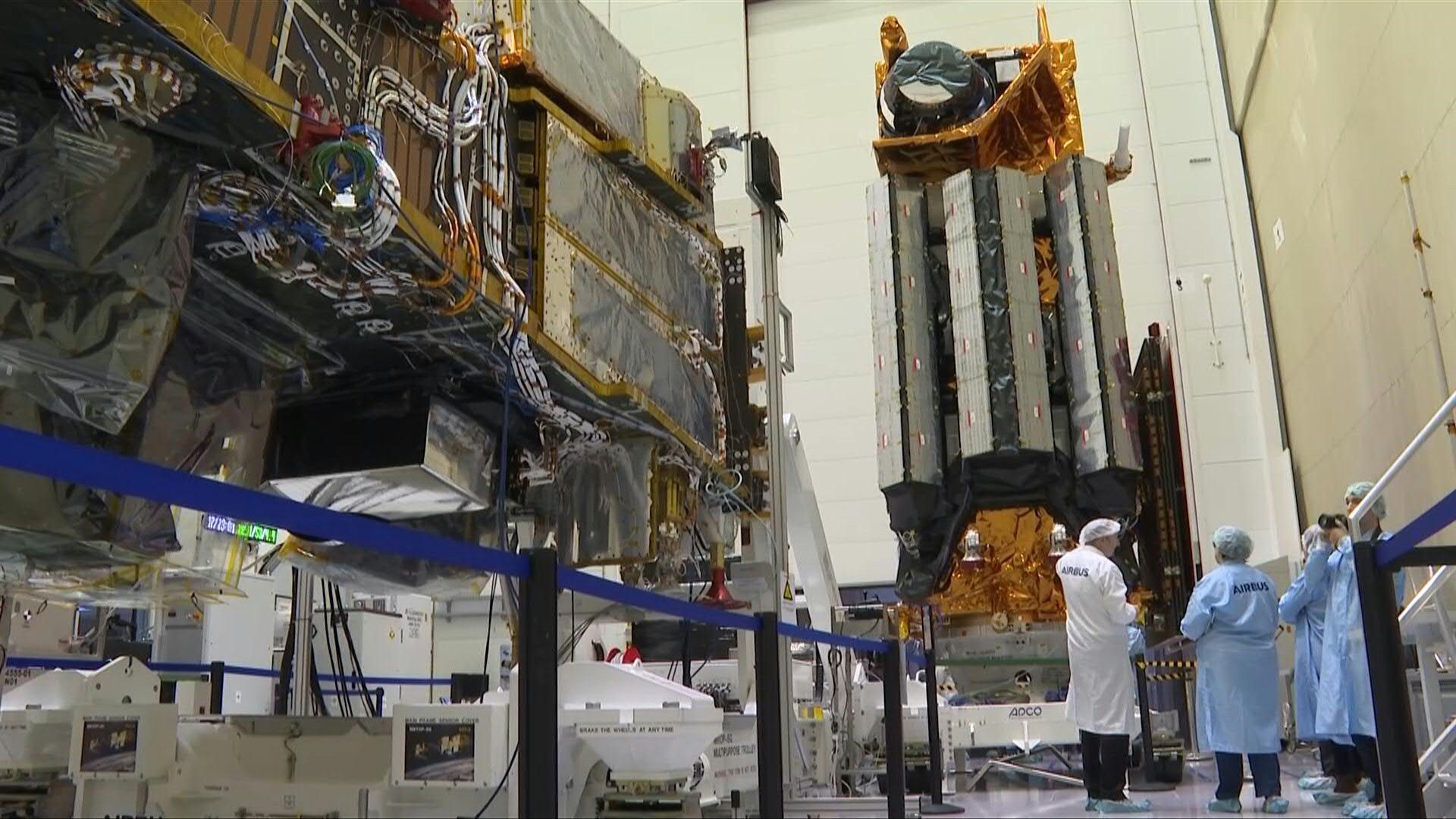 Airbus präsentiert in Toulouse neue Wettersatelliten - bessere Vorhersagen erwartet