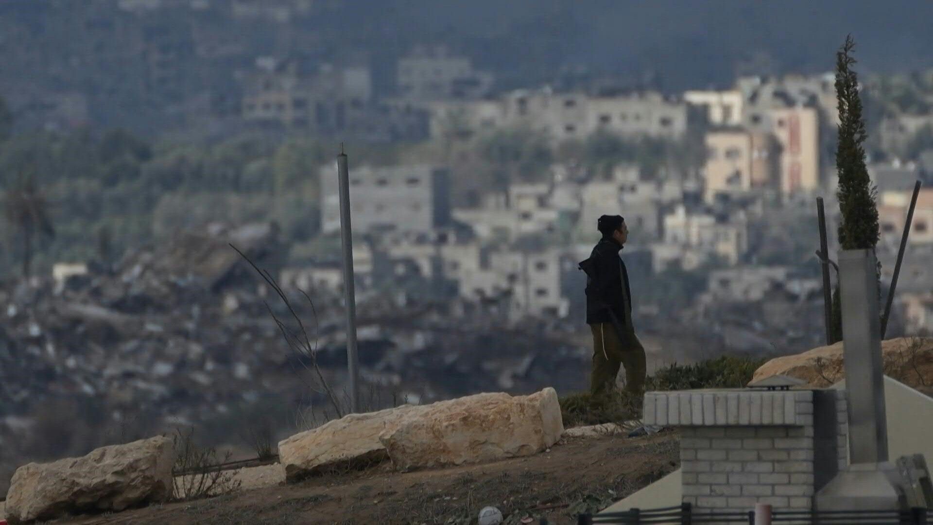 Skyline of northern Gaza as truce extended