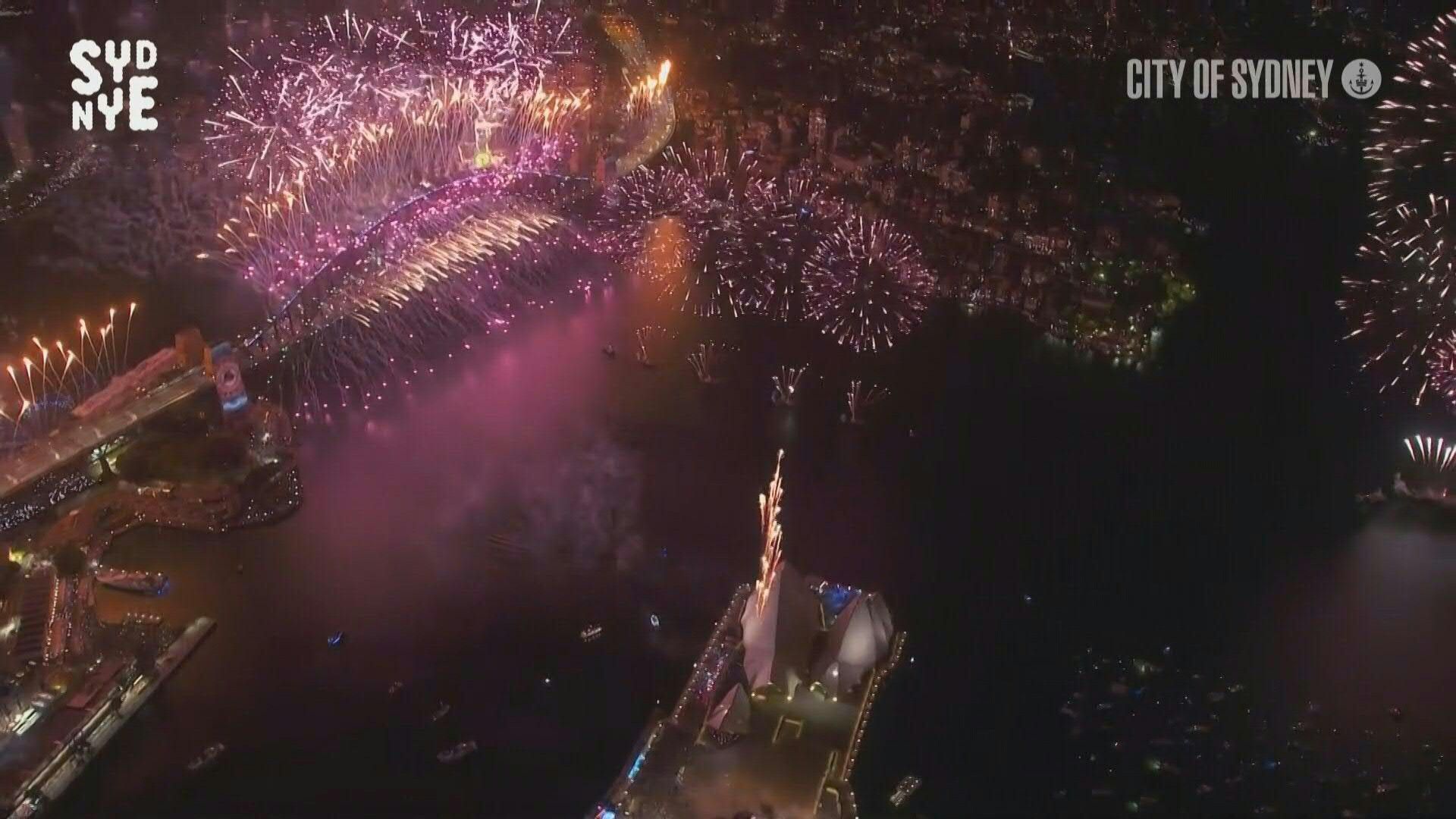 Australia enters 2024 with fireworks over Sydney Harbour