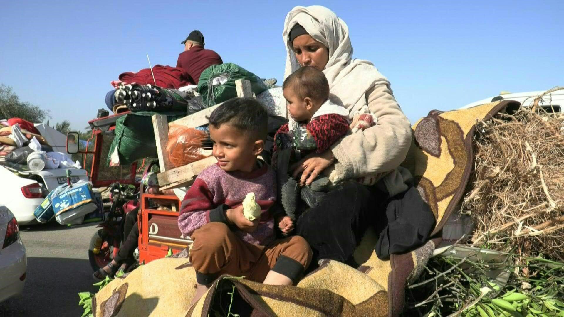 Flucht im Gazastreifen: "Ich gehe ins Ugewisse"