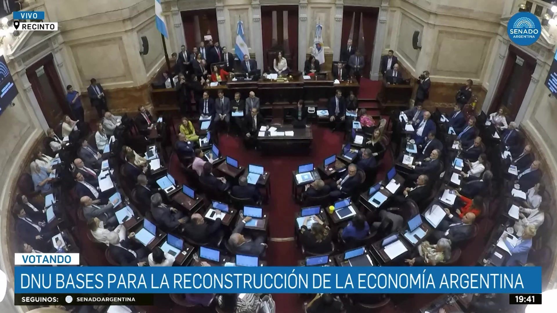 Argentina Senate rejects Milei's mega deregulation decree  