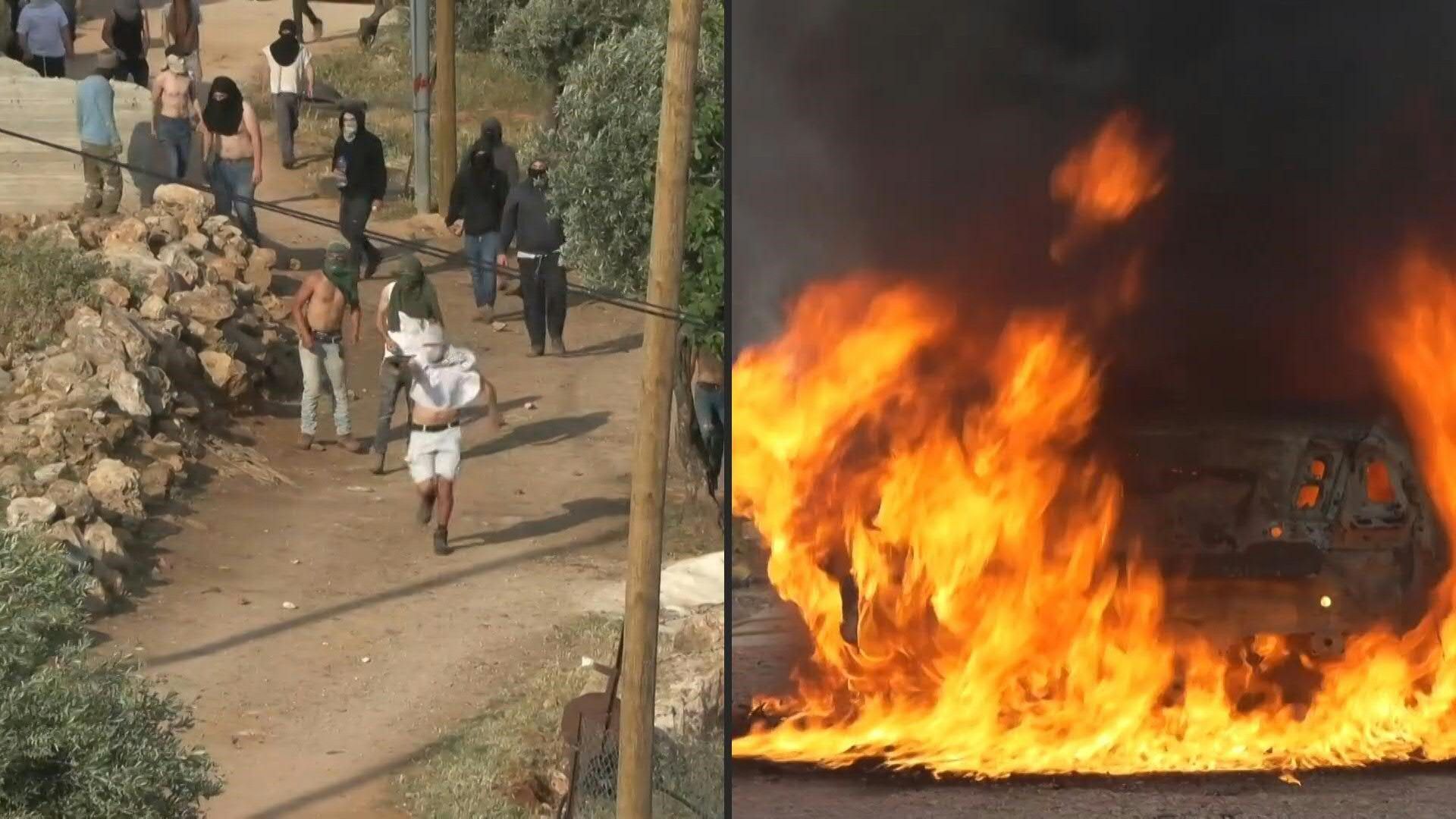 Palestinians in WB clash with settlers after Israeli boy goes missing