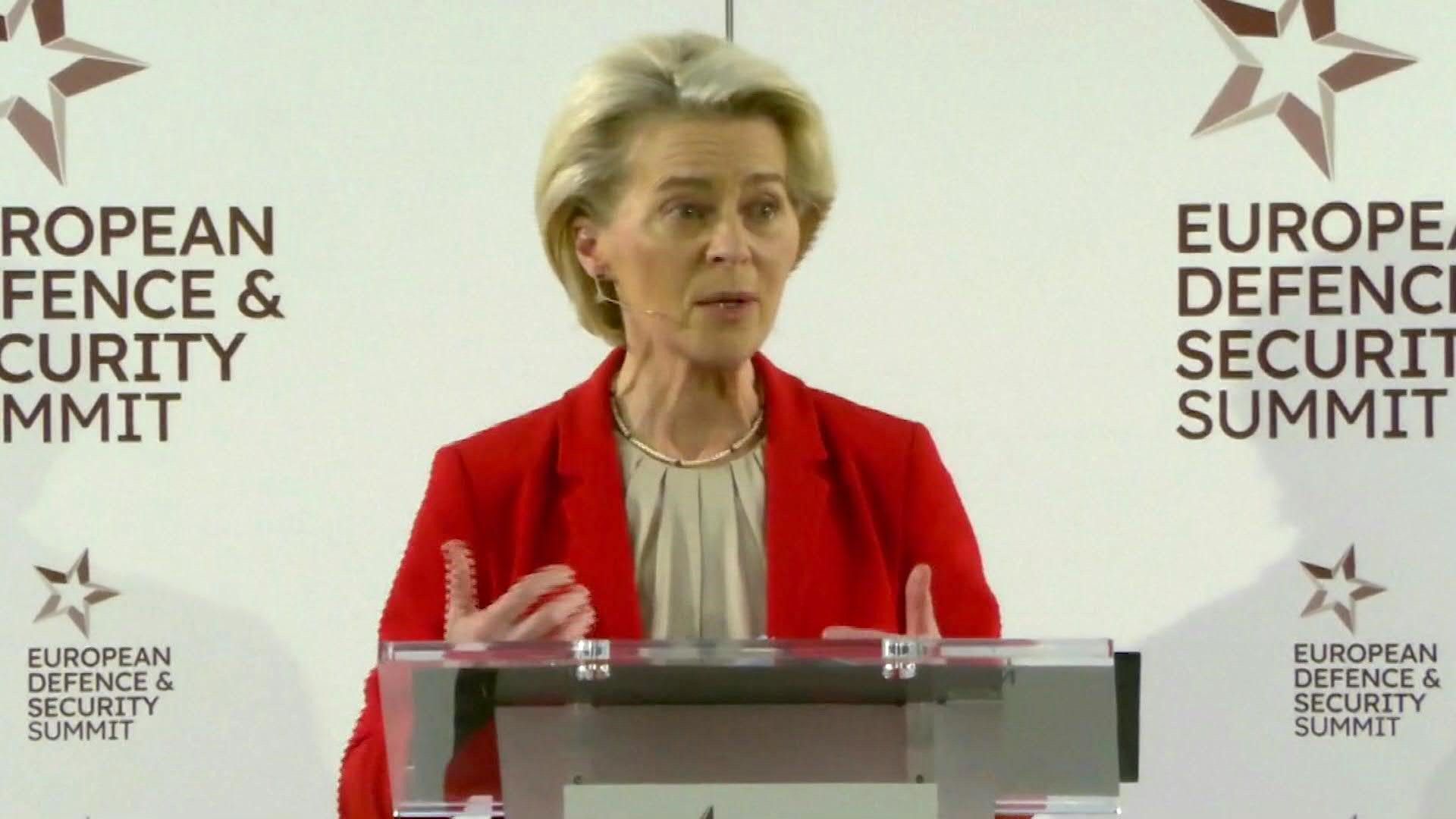 Von der Leyen: Europa muss bei Verteidigung "aufwachen"