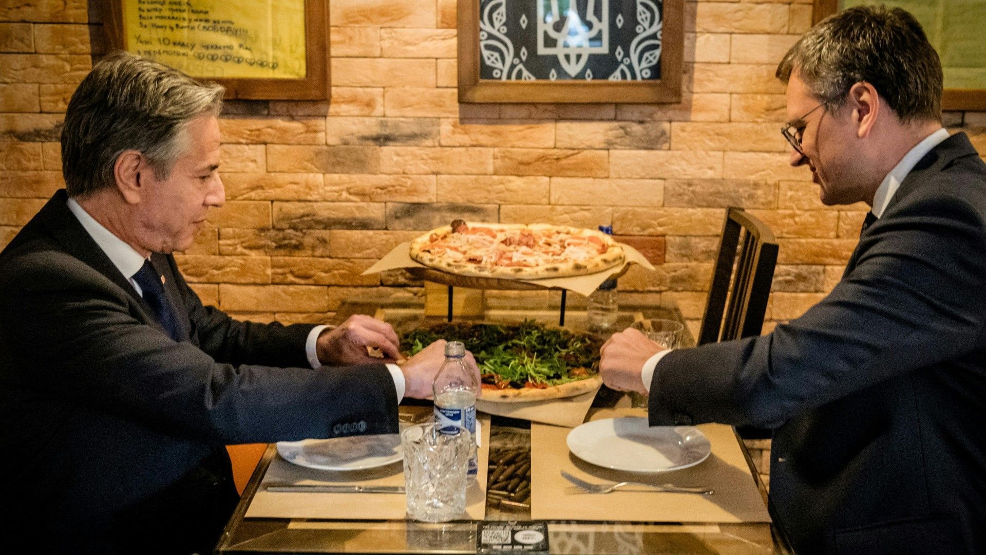 Pizza-Diplomatie in Kiew