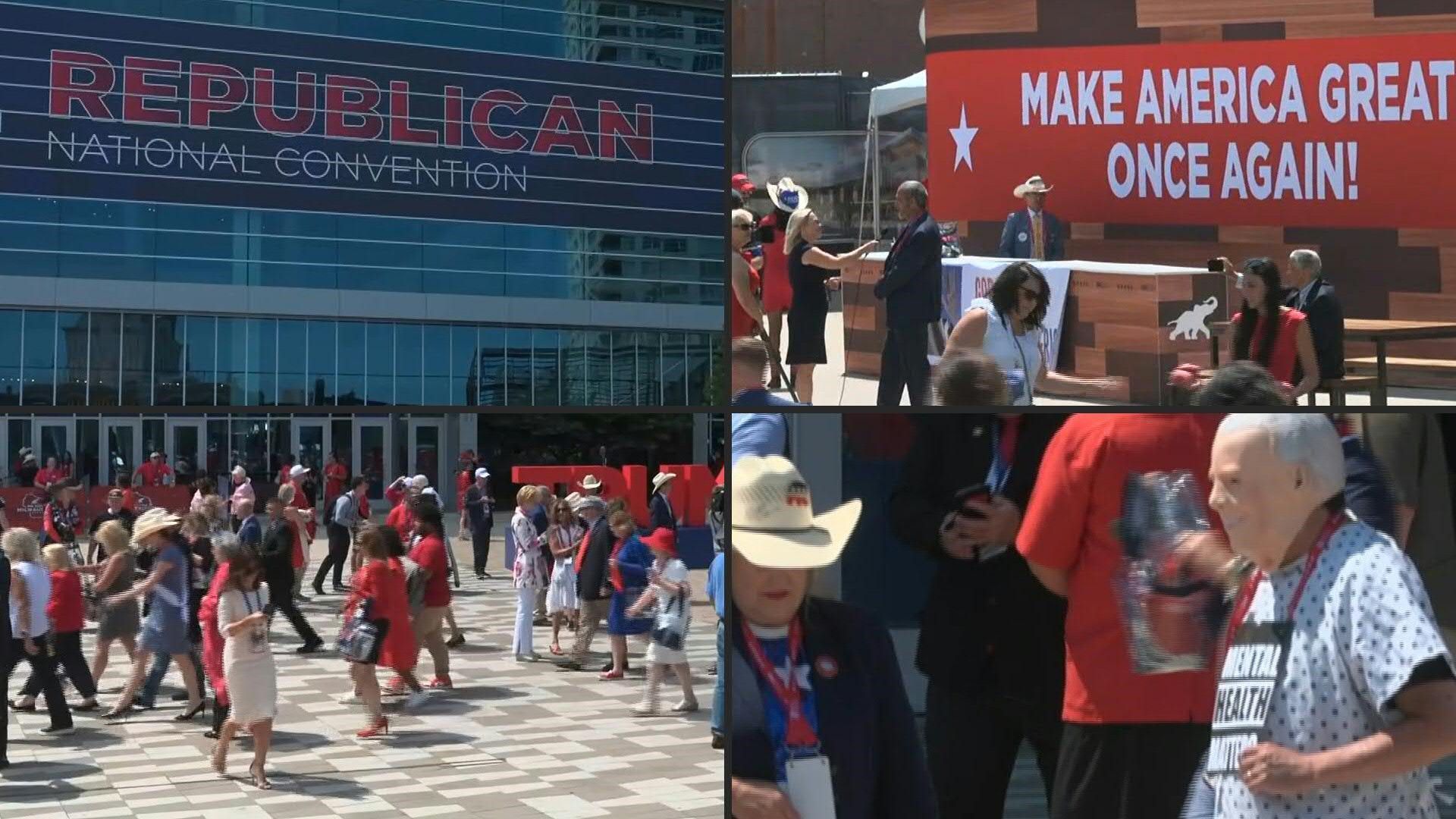Republican National Convention venue gears up for final day