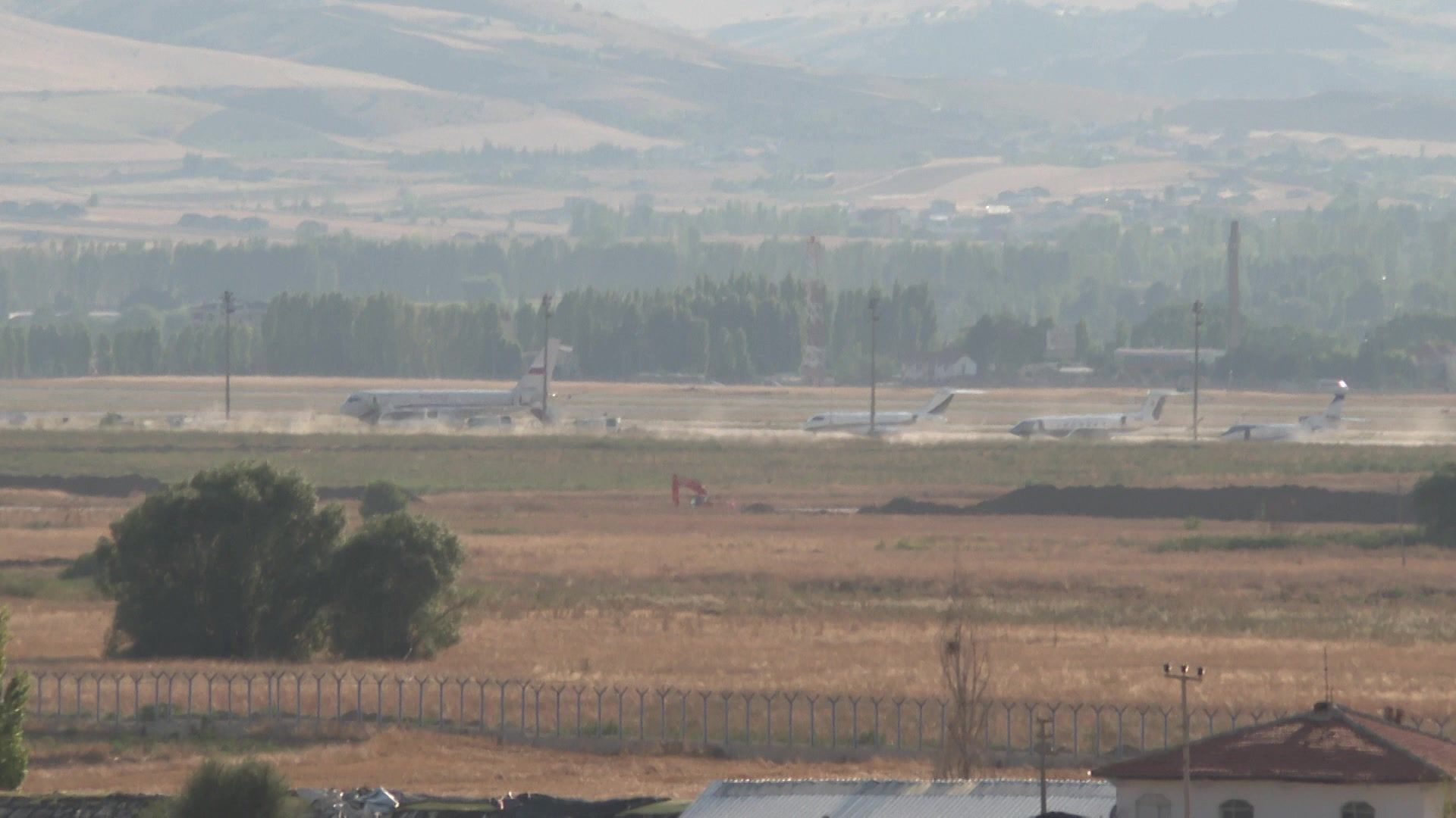 Planes parked on Ankara airport runway ahead of prisoner swap between Russia and the West