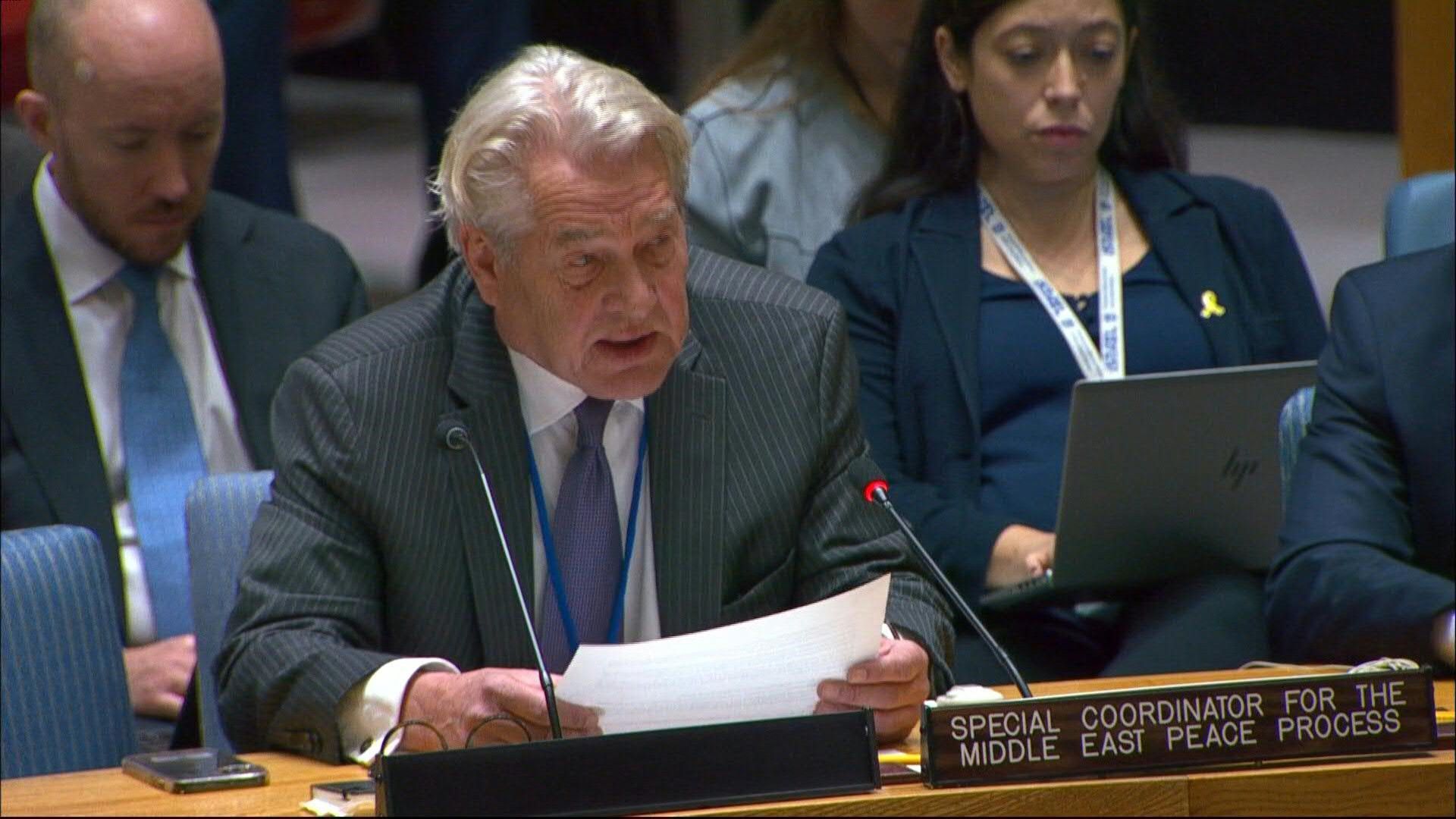 UN official says Mideast 'at most dangerous juncture... in decades'