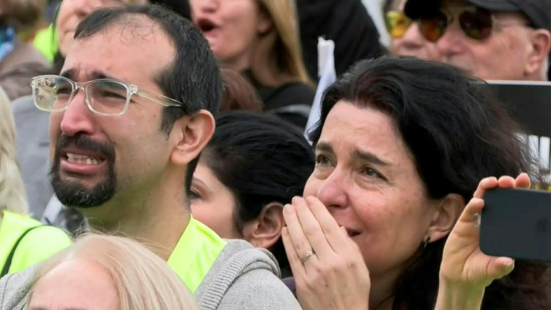Israelis celebrate in Tel Aviv as Hamas hands over four Israeli women hostages
