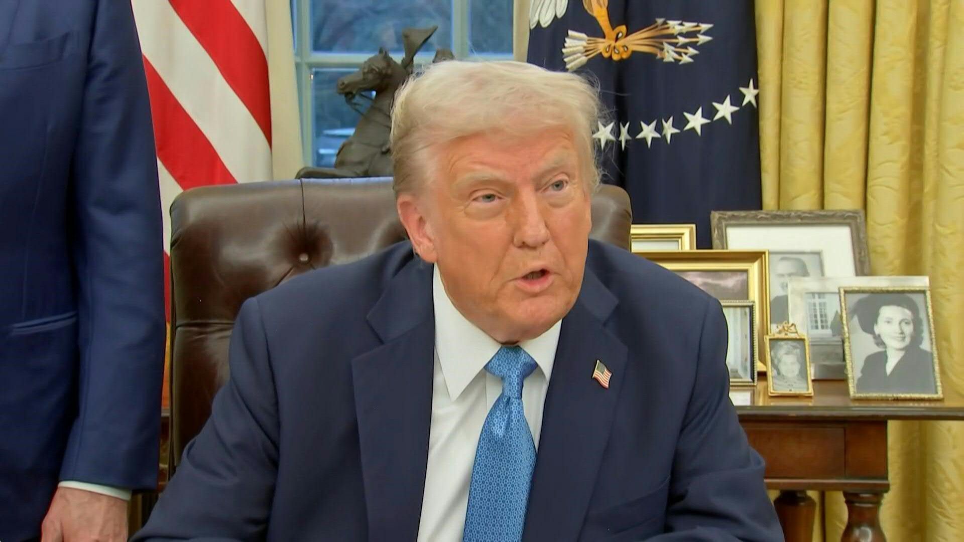 Trump says will put tariffs on chips, oil, gas and steel