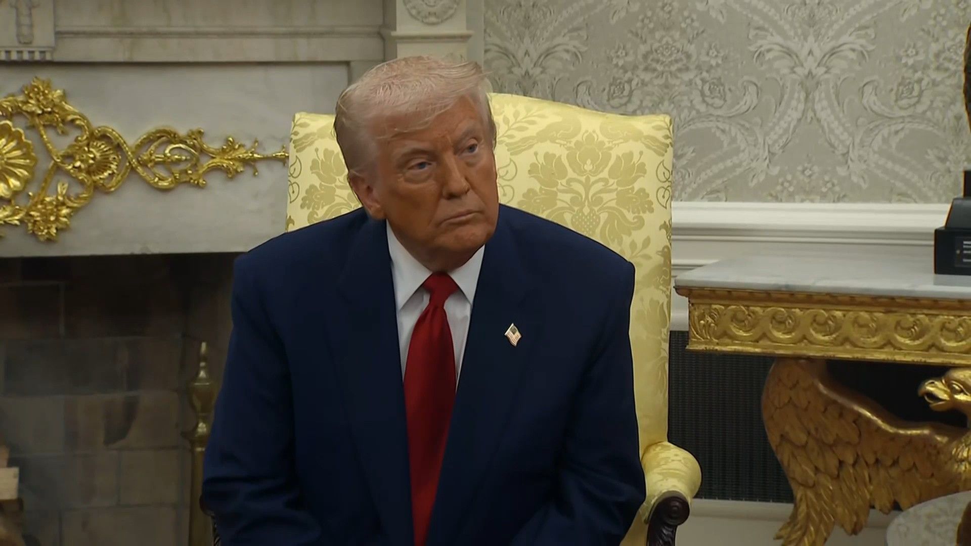 Video: Trump says 'not looking' at pause in tariffs