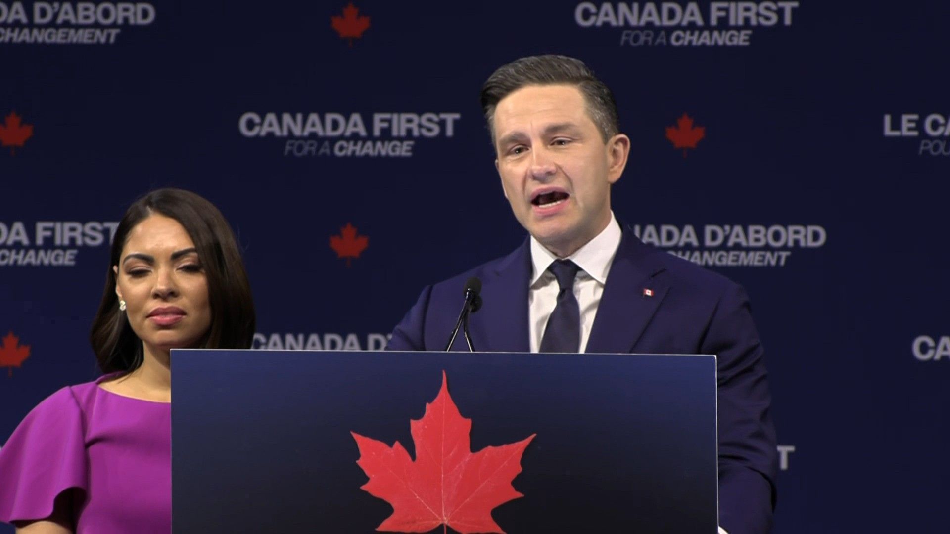 Video: Canada's Conservative leader pledges unity against Trump after election loss