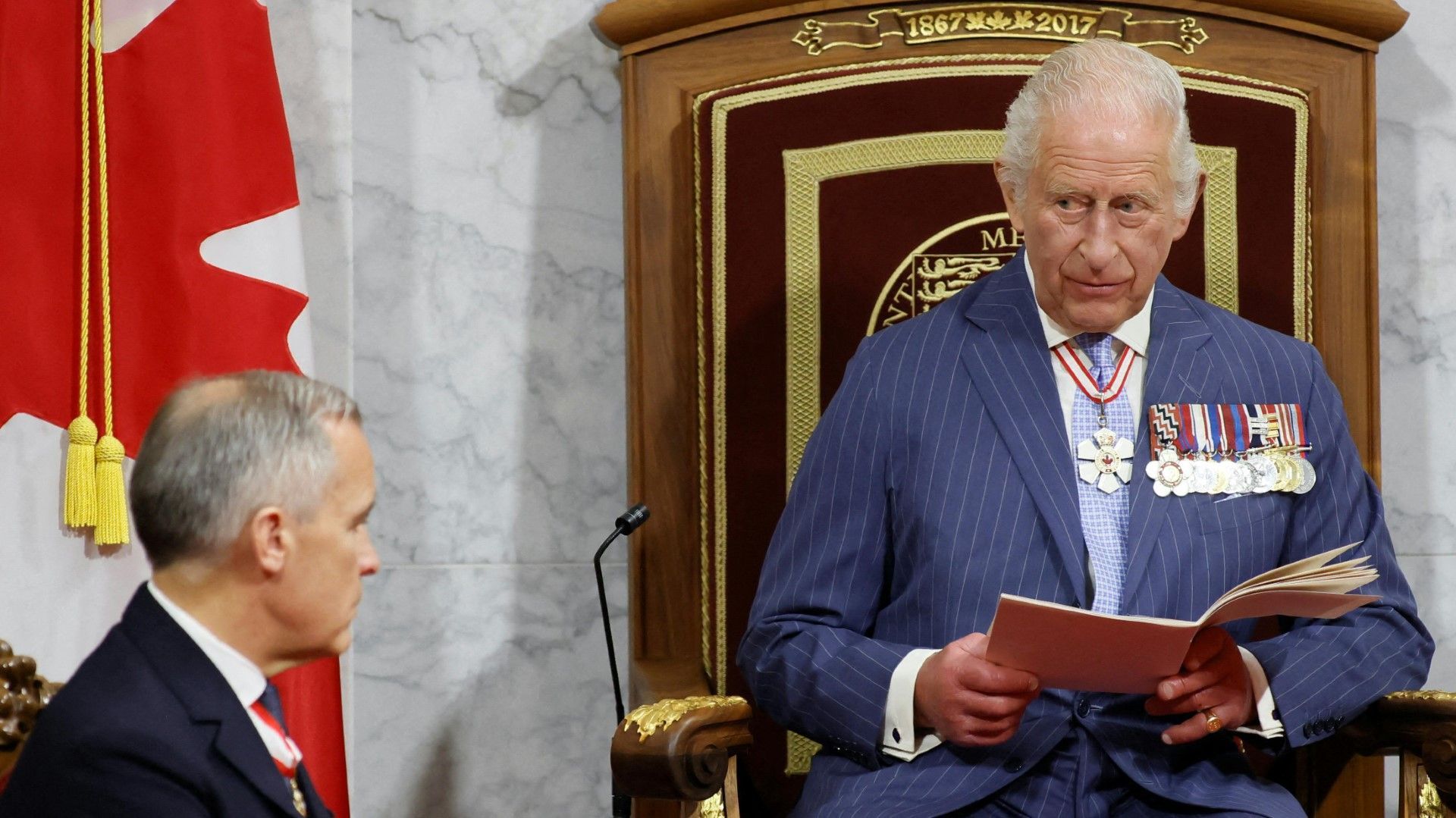 Head of State Charles III emphasizes Canada's 