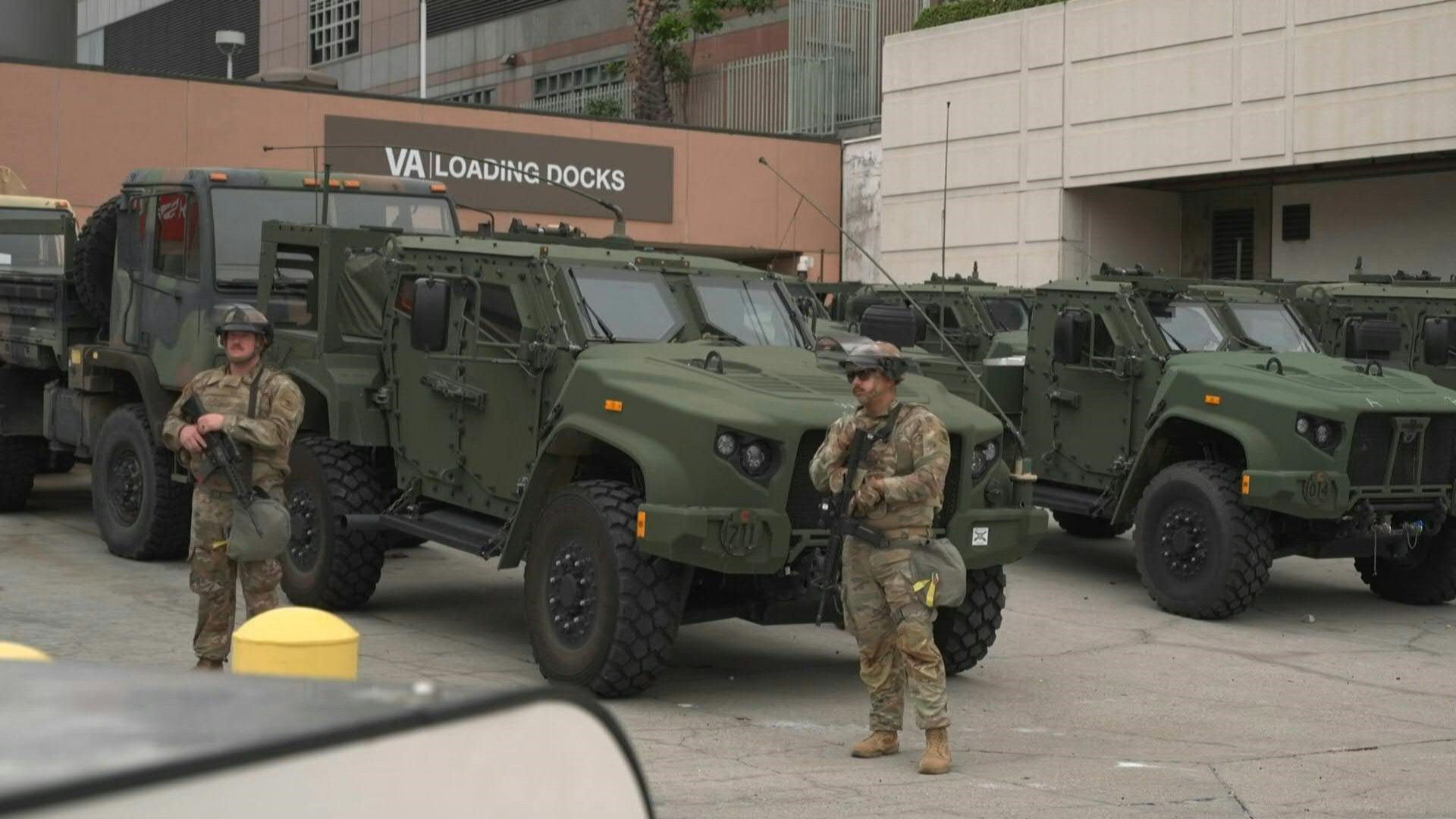 Video: Trump sends military force to LA over immigration protests