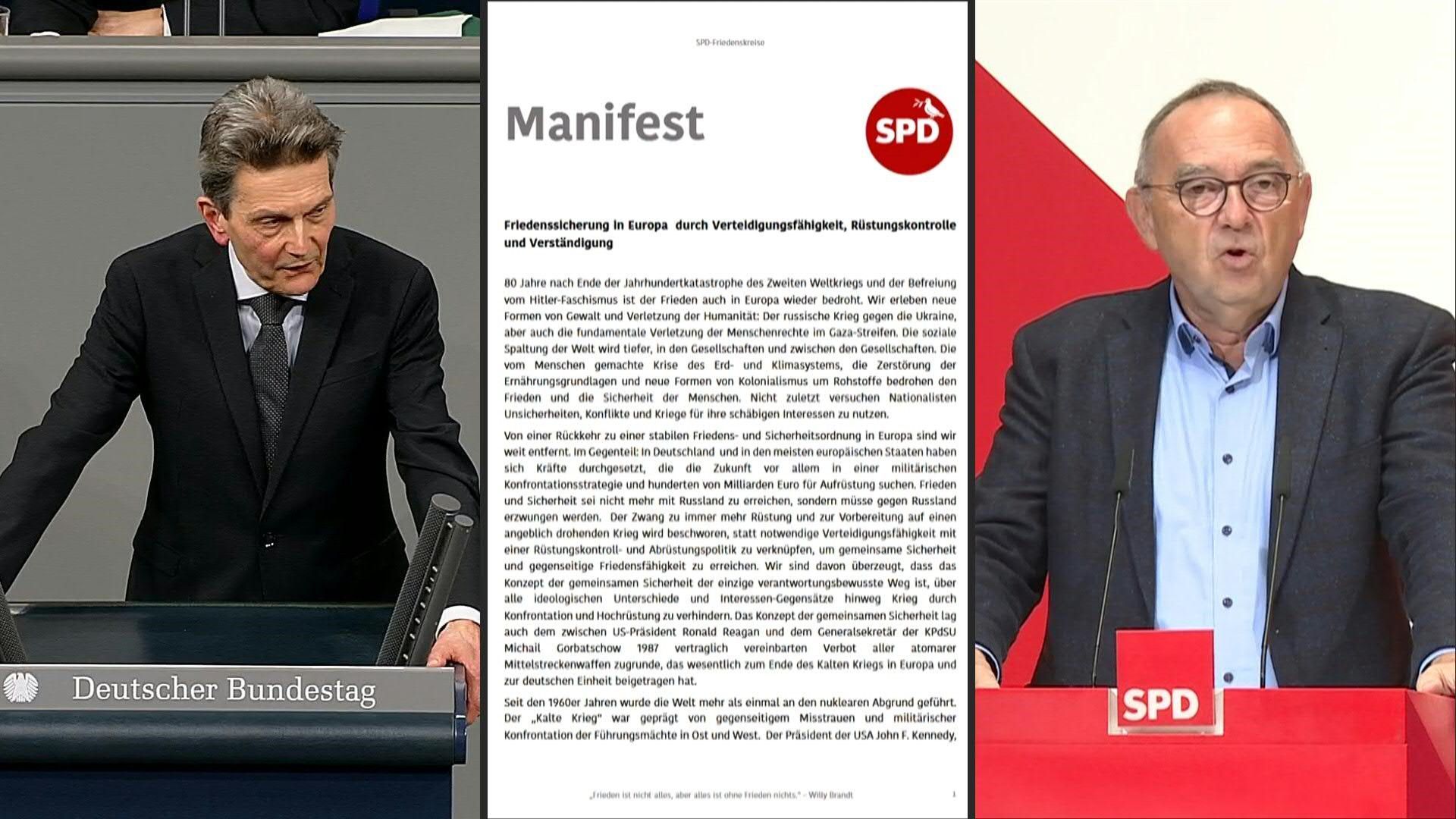 Wirbel um SPD-“Manifest”: Mützenich und Stegner rechtfertigen sich