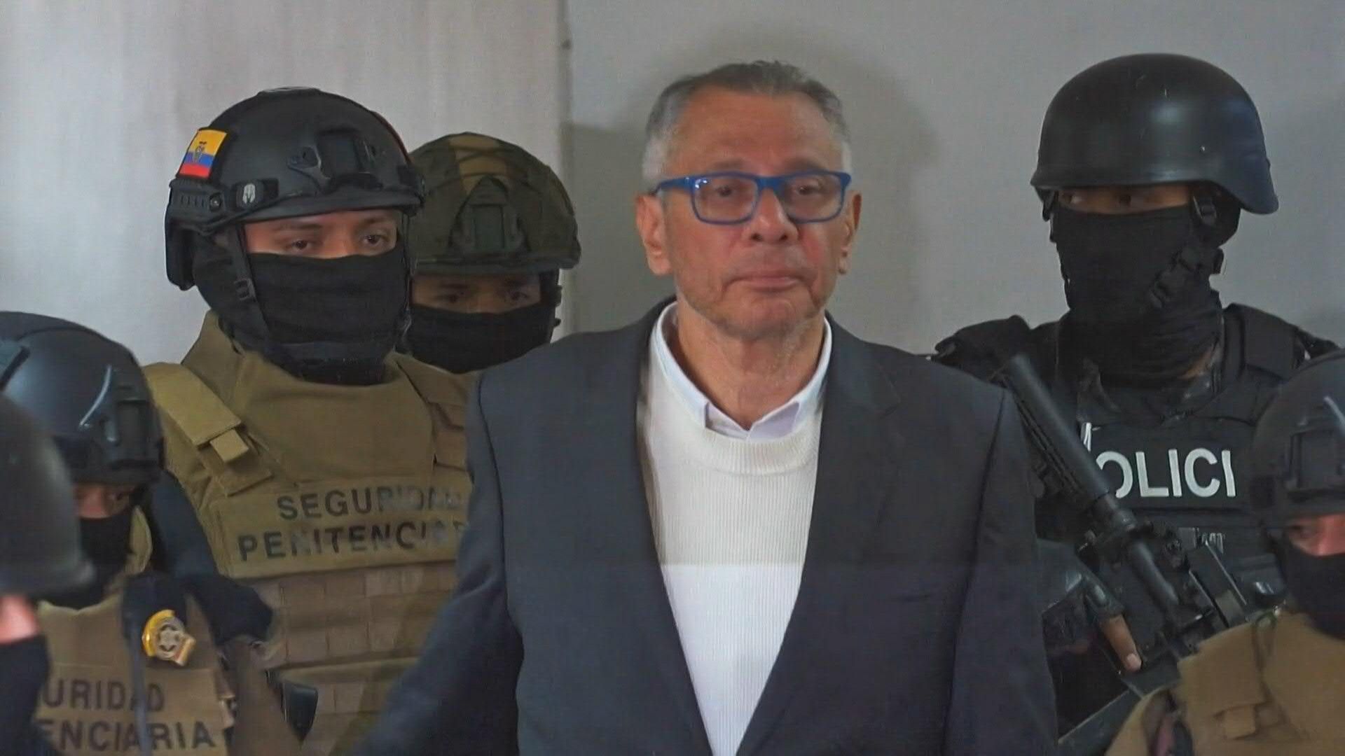 Ecuador ex-vice president Glas arrives for new corruption trial