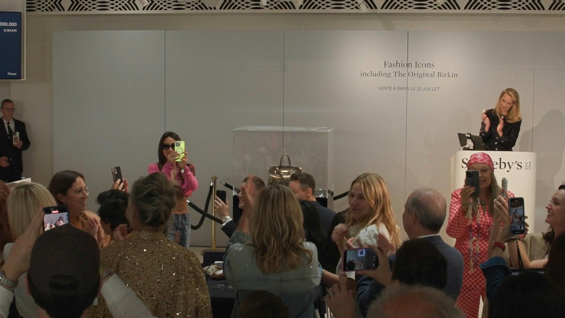 Video: First Birkin handbag by Hermes sells for 7 mn euros at auction in Paris