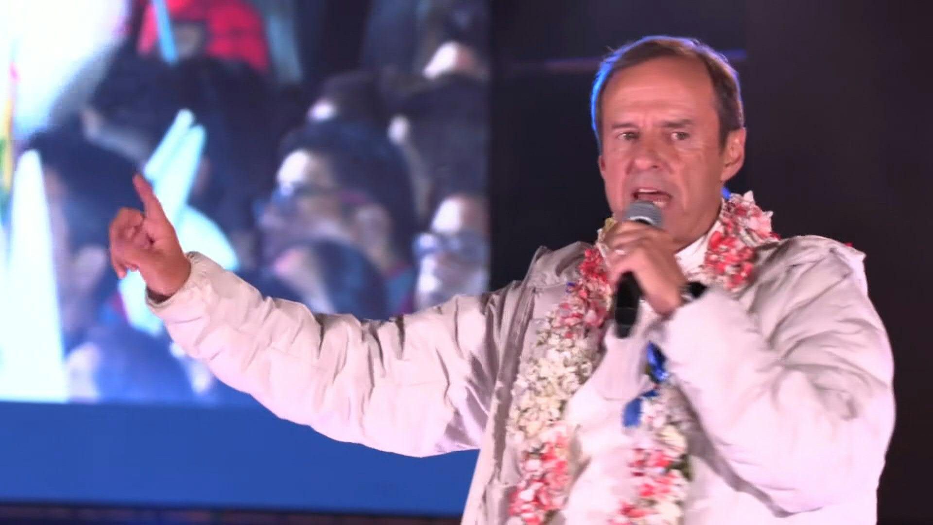 Bolivia-s-presidential-candidate-Jorge-Tuto-Quiroga-holds-final-rally-ahead-of-election