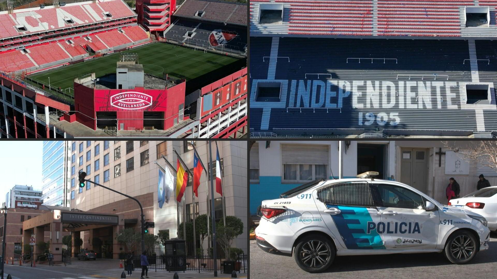 Independiente Football Club Stadium day after fan violence in Argentina