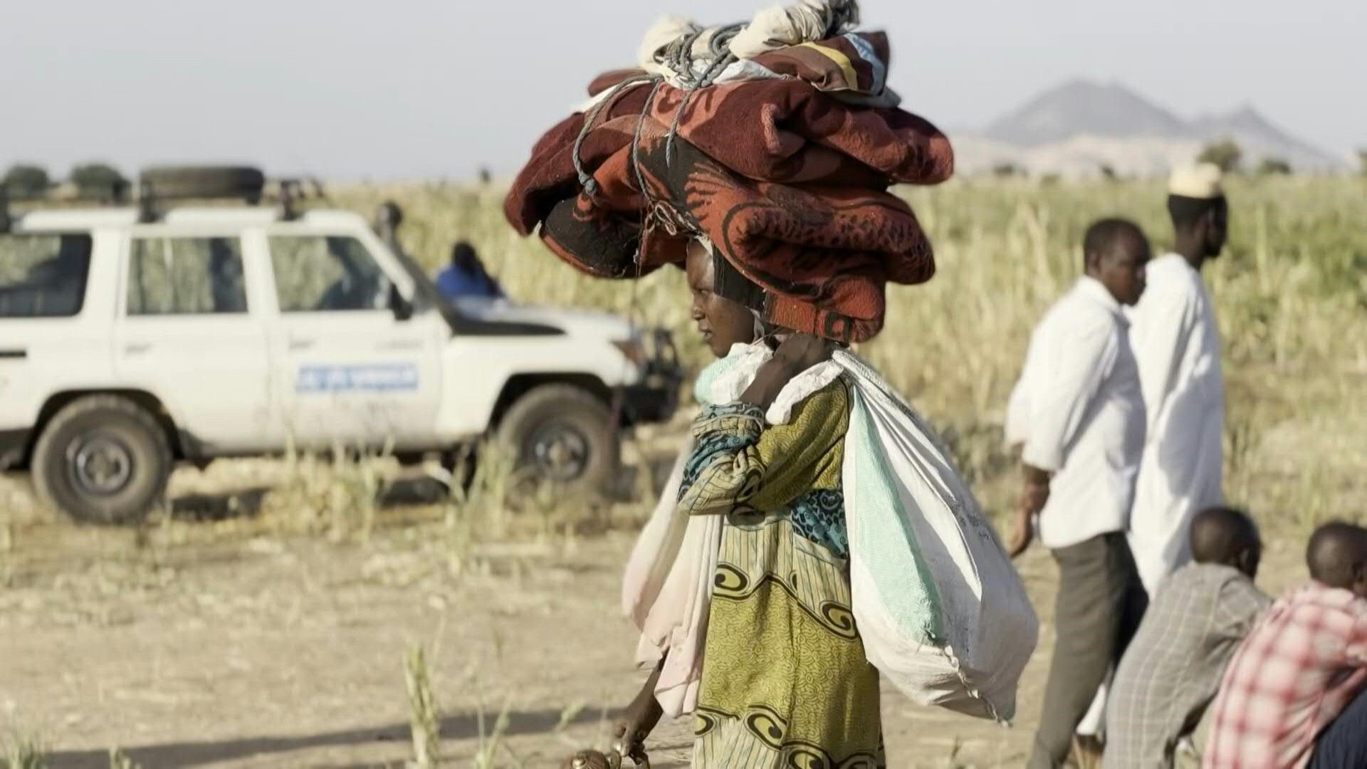 Displaced Sudanese seek refuge in Tawila after fleeing El-Fasher