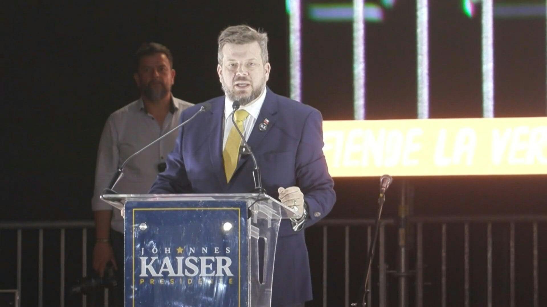 Video: Johannes Kaiser closes presidential campaign promising pardons to police officers