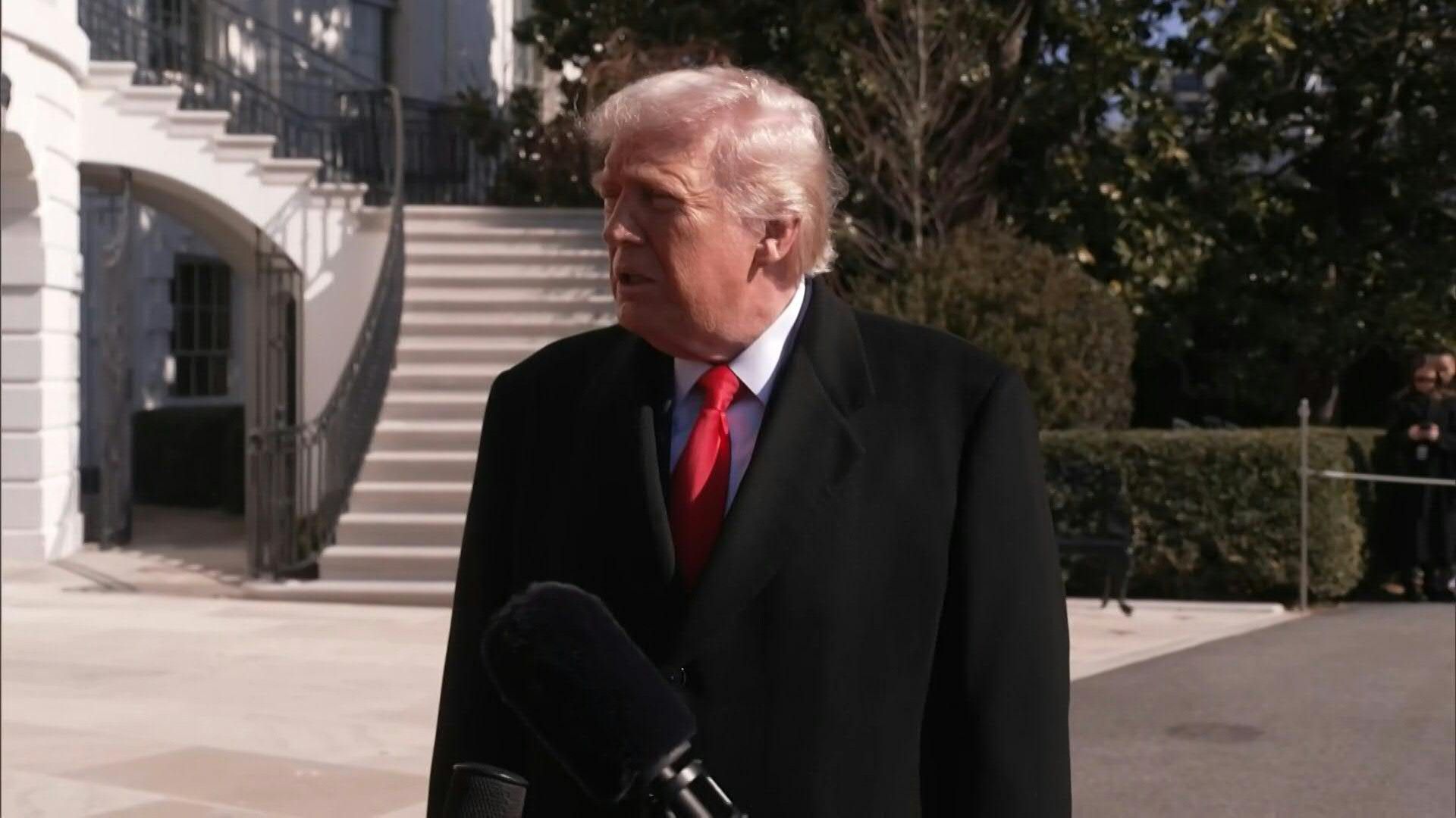 Video: Trump confirms second aircraft carrier to head to Mideast soon