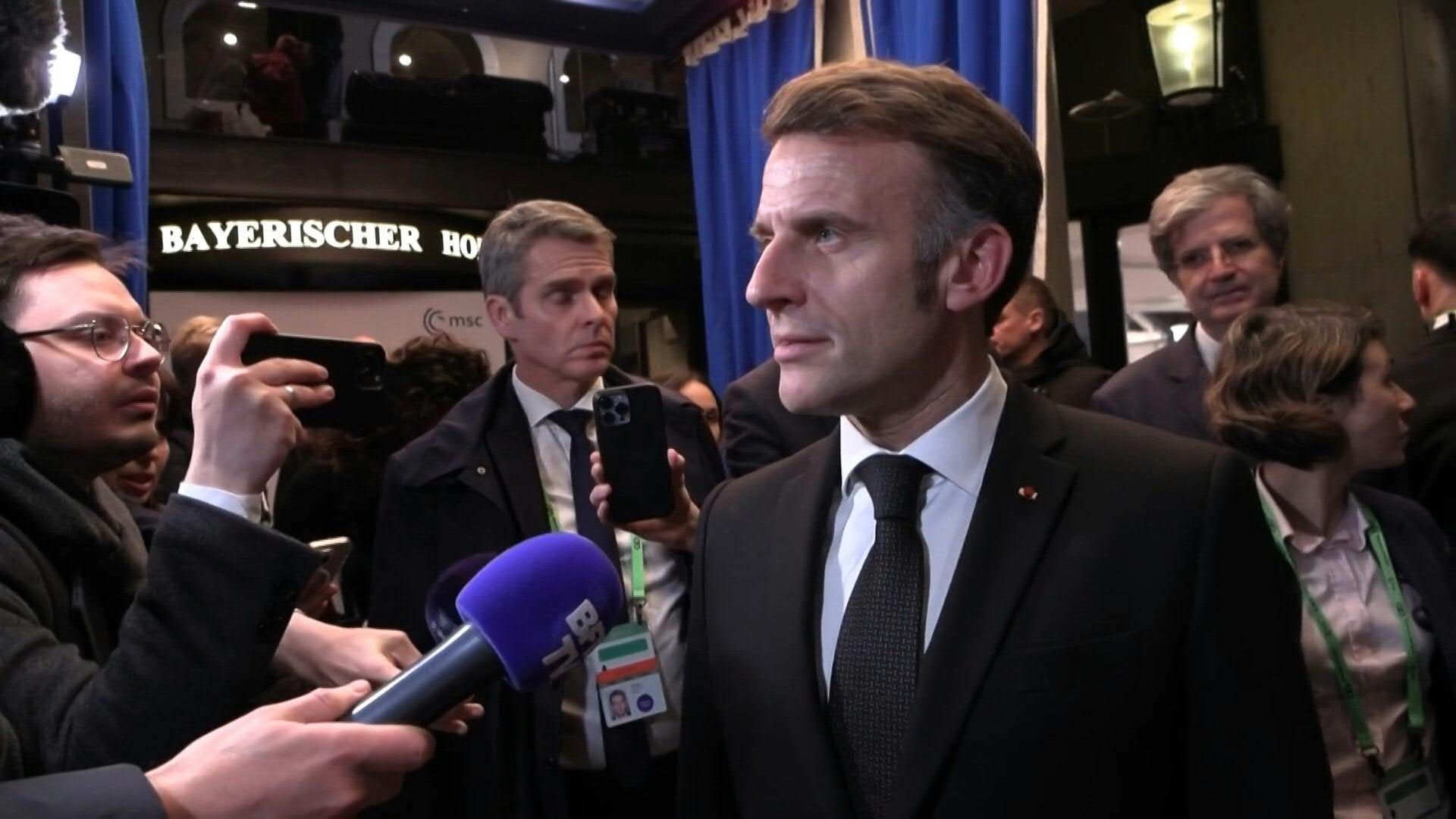 Video: Macron congratulates police officers who 'stopped' 'terrorist attack' in Paris