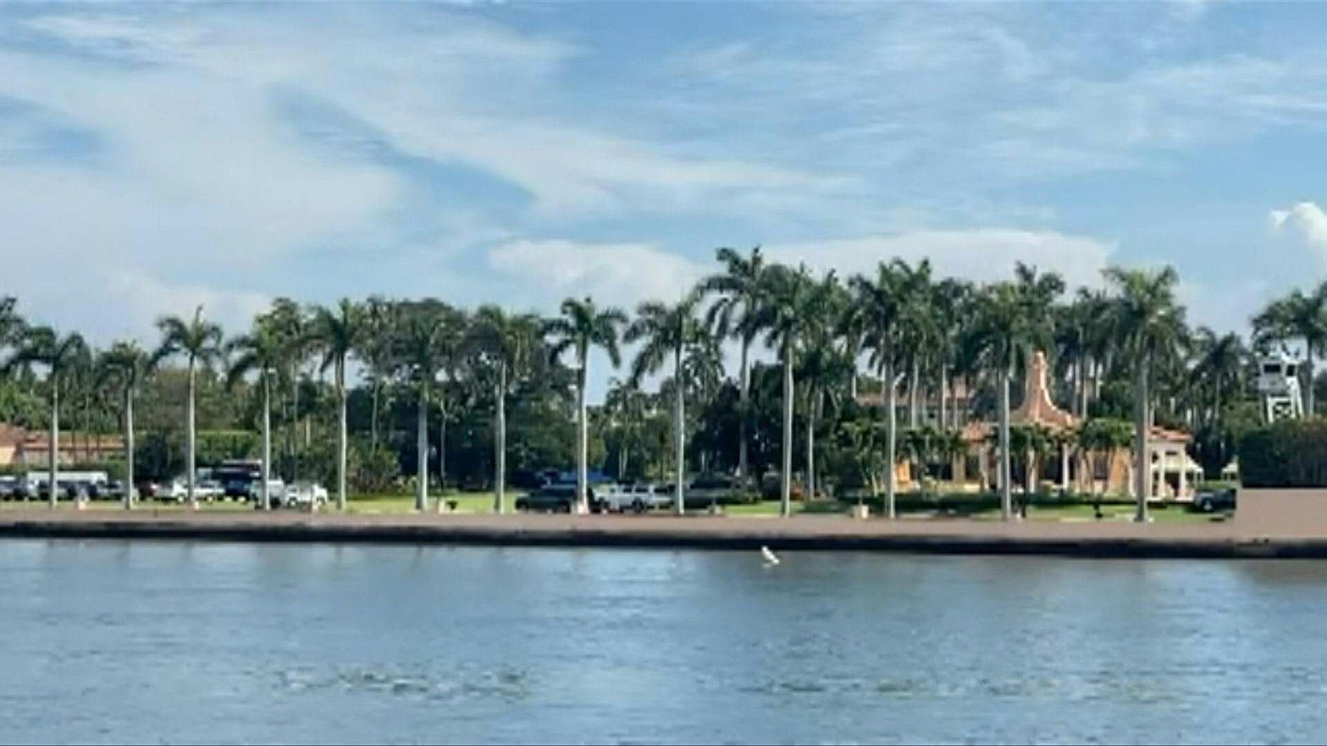 Video: Images of Mar-a-Lago resort in Florida, where Trump is spending the weekend