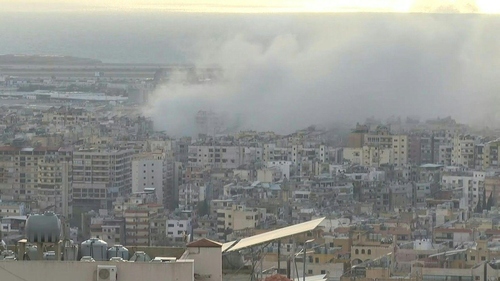 Video: Israel strikes south Beirut
