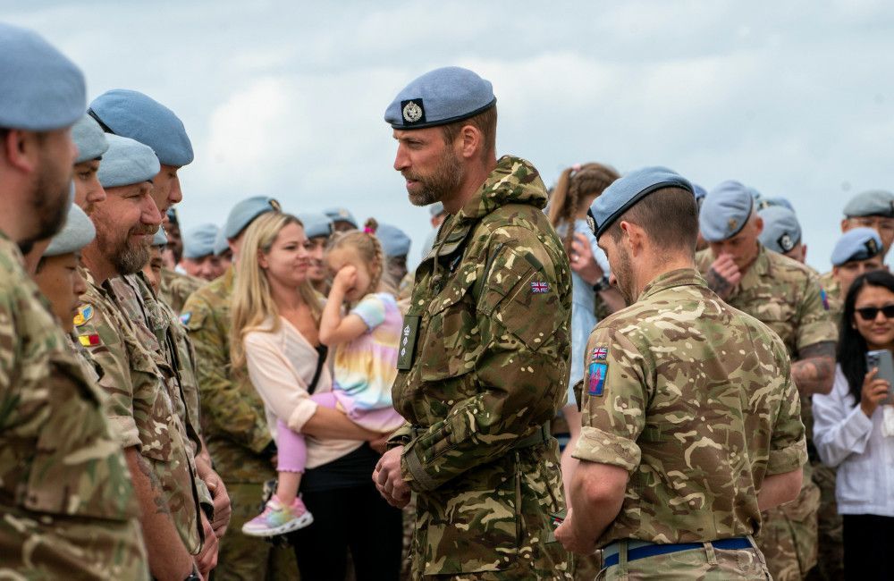 Prince William joked families don't always want to see each other 