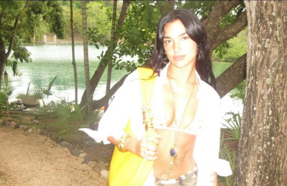 Dua Lipa poses in revealing swimwear during her last days of being 29