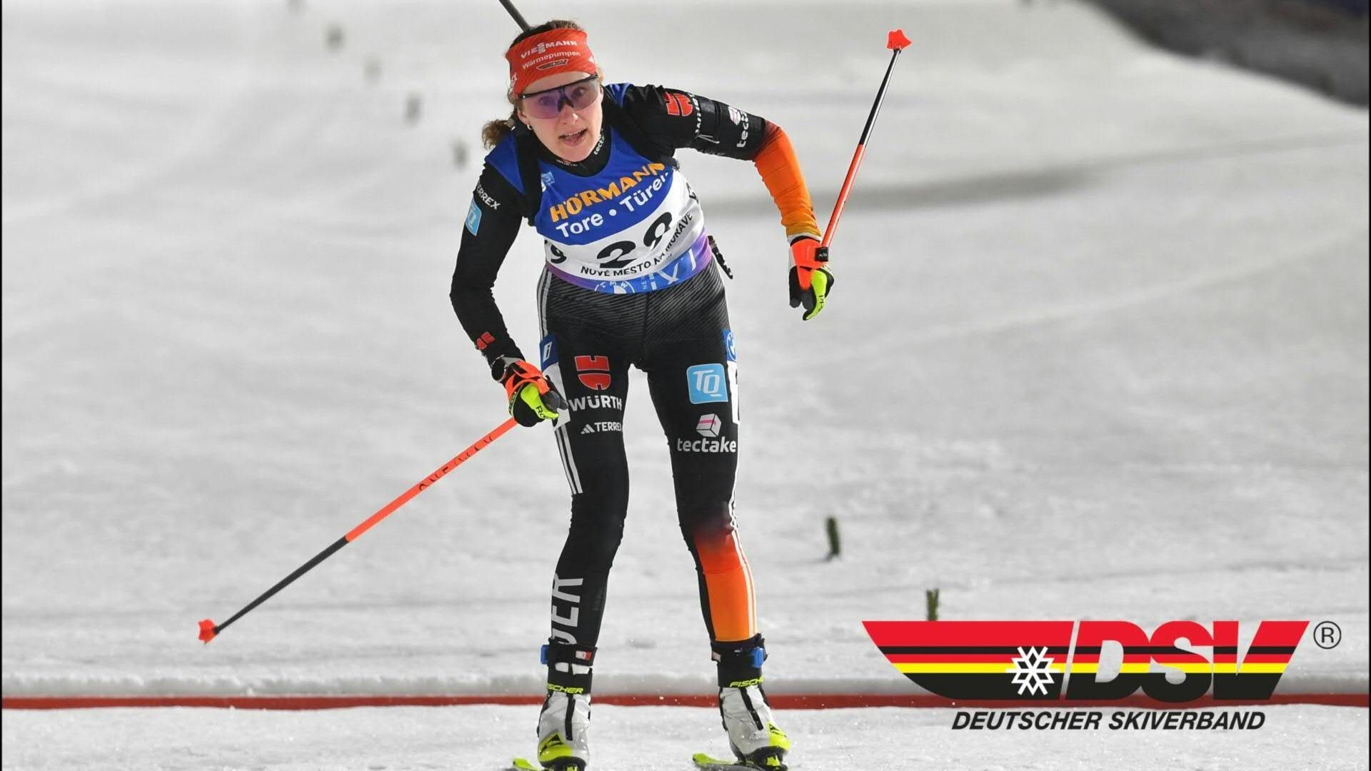 Biathlon-WM: Hettich-Walz holt erste Medaille für Deutschland