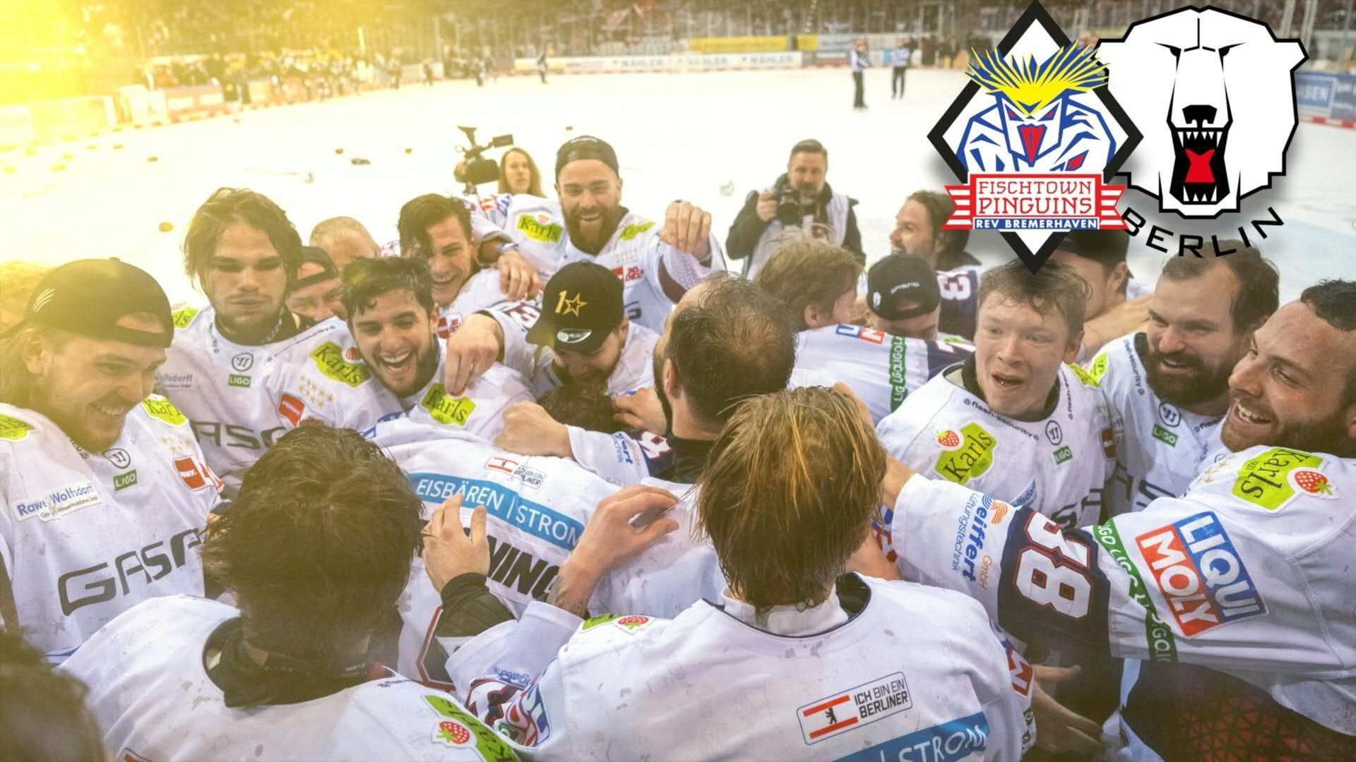 Sieg über Bremerhaven: Eisbären Berlin deutscher Eishockey-Meister