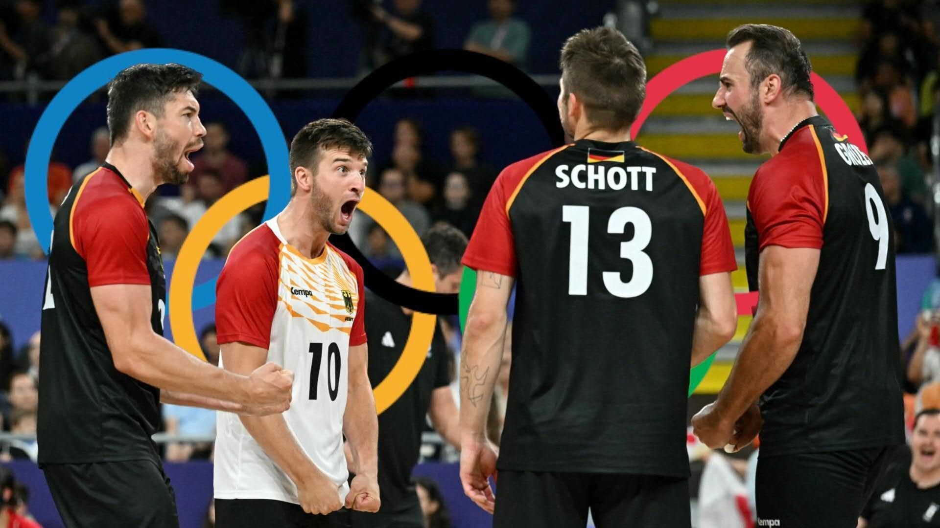 Fünfsatz-Krimi zum Auftakt: Volleyballer besiegen Japan