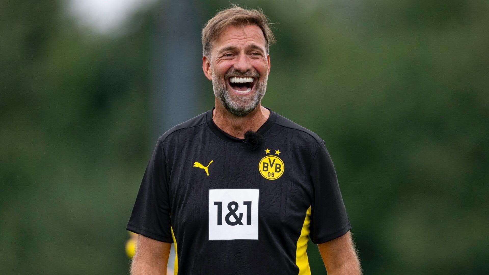 Klopp wieder in BVB-Farben: Abschlusstraining in Dortmund