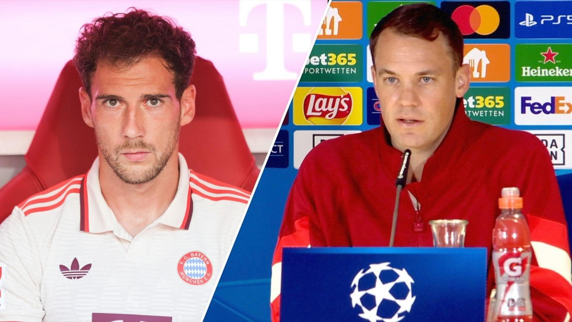 Neuer über schwierige Goretzka-Situation: "Wir leiden mit"