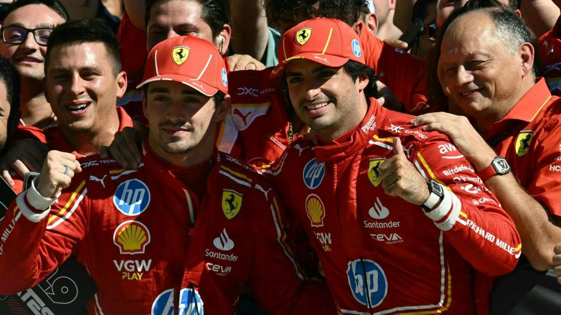Doppelsieg für Ferrari: Hartes Duell zwischen Norris und Verstappen