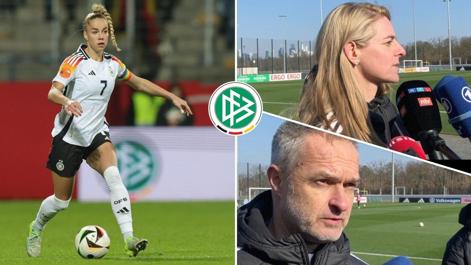Wück ernennt Gwinn zur DFB-Kapitänin: "Gutes Vertrauensverhältnis"