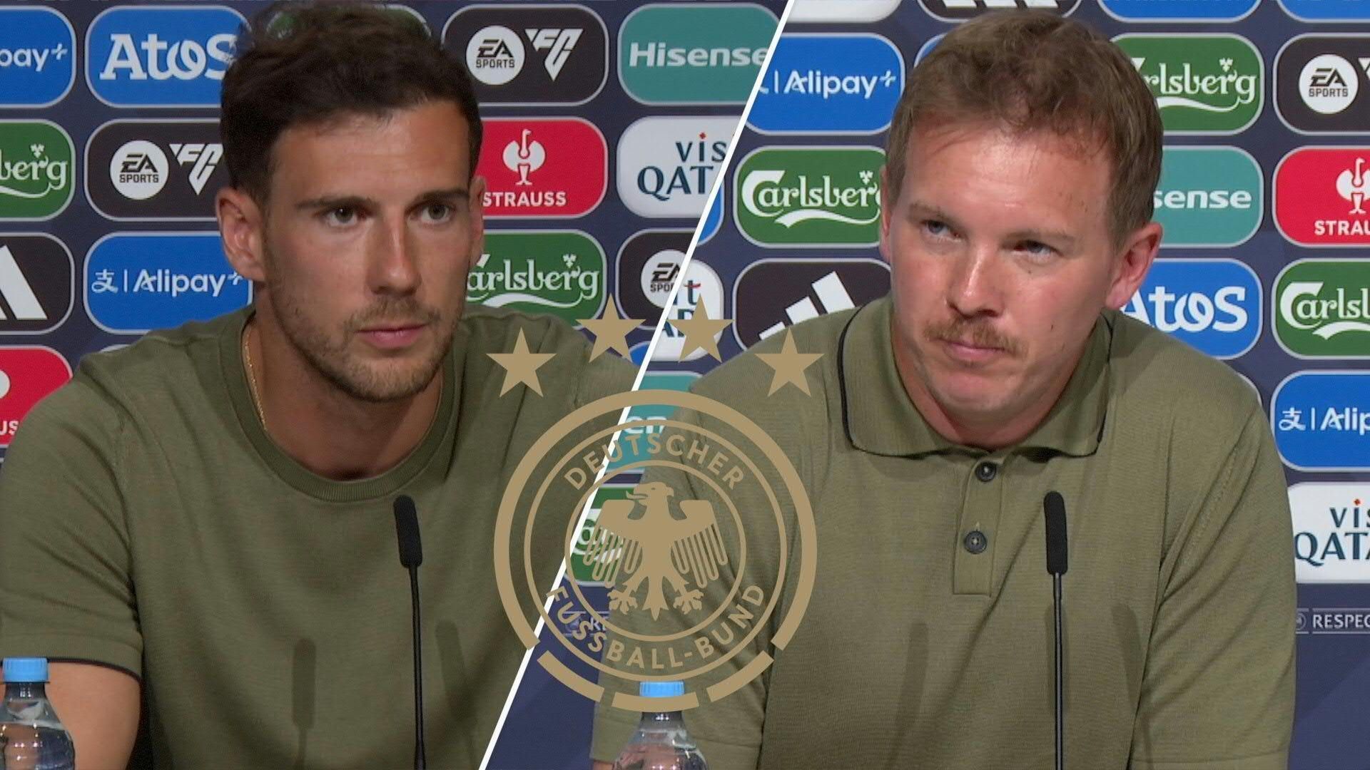„Dem Land einen Titel schenken“: Goretzka und Nagelsmann im Final-Fokus