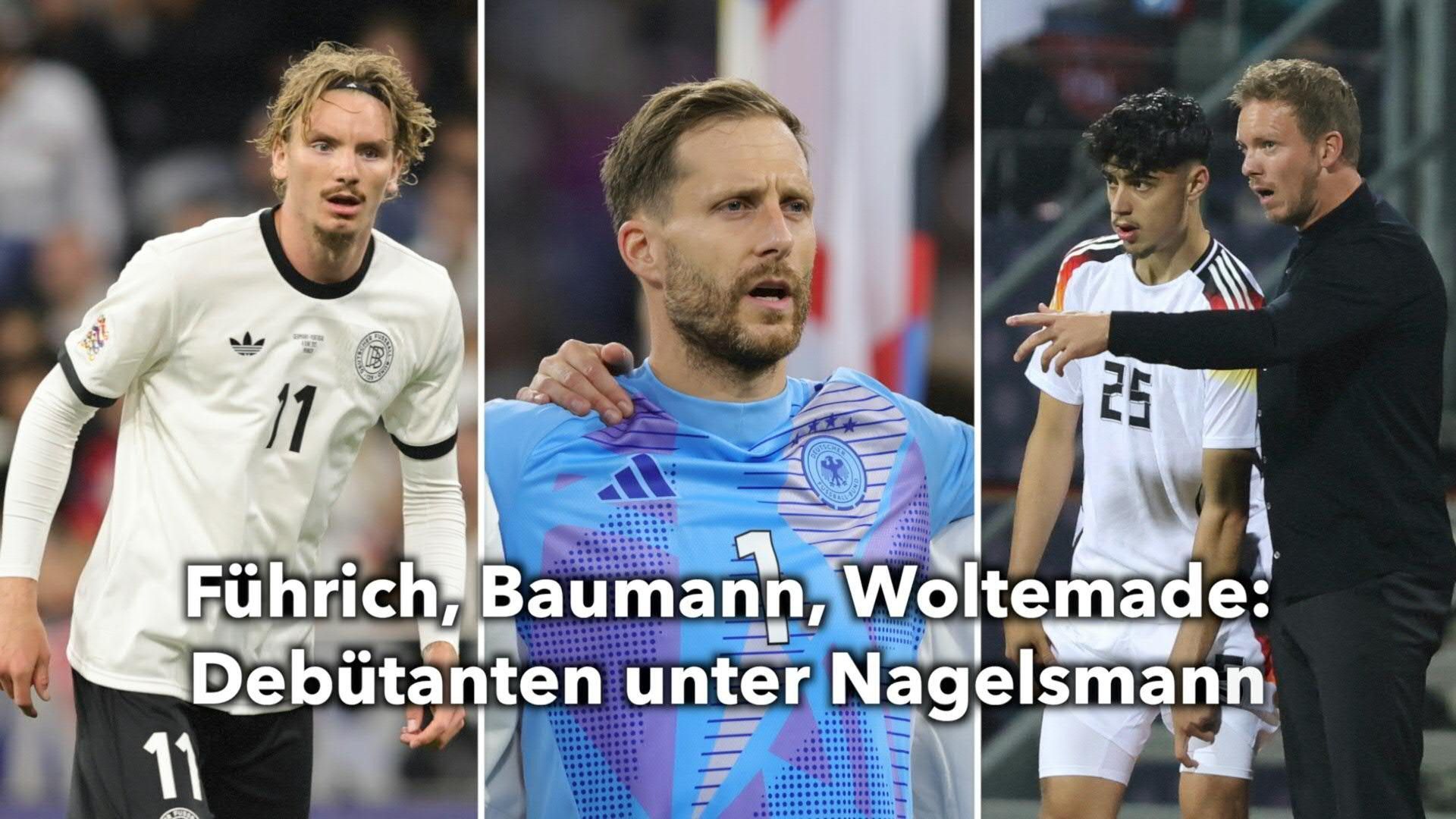 Debütanten unter Nagelsmann: Woltemade ist Nummer 17