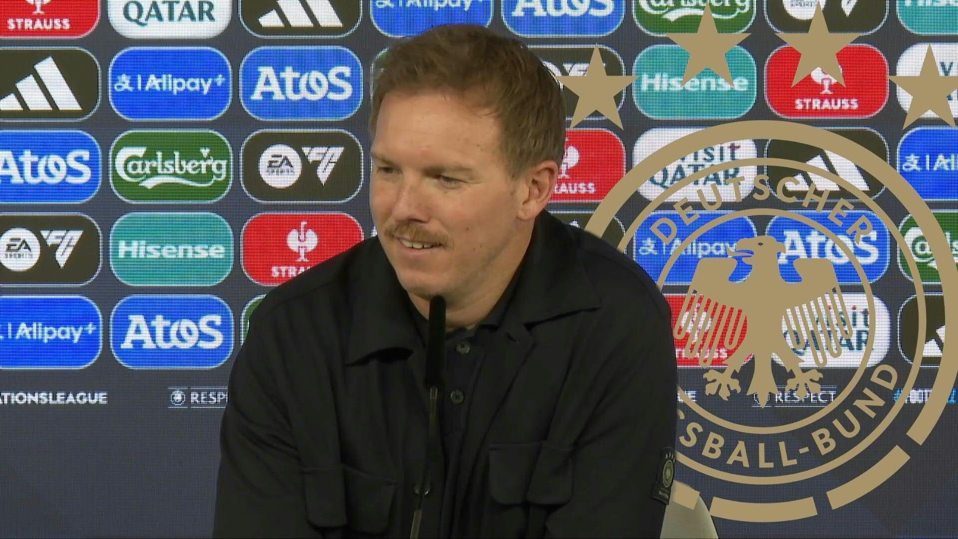Video: "Deutlich besser": Nagelsmann mit DFB-Team zufrieden - Manko Chancenverwertung
