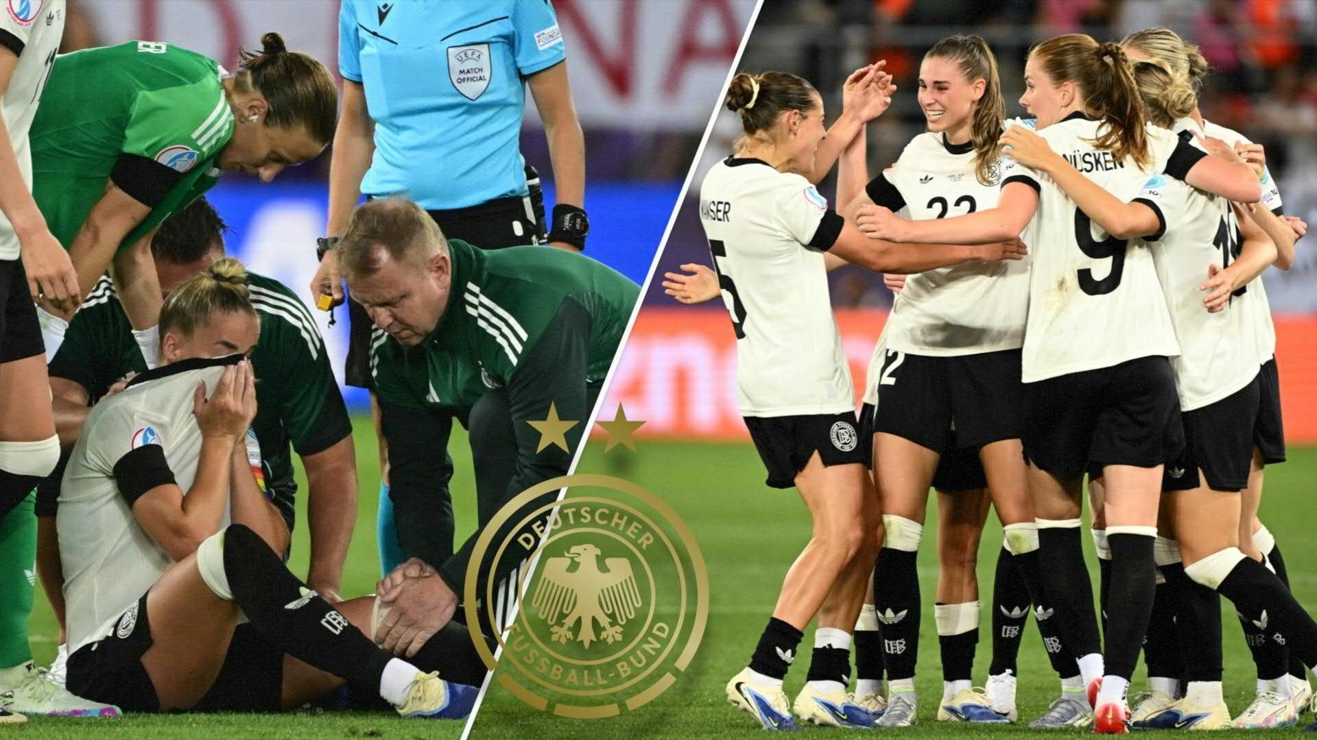 Trotz Gwinn-Schock: DFB-Frauen erkämpfen EM-Auftaktsieg