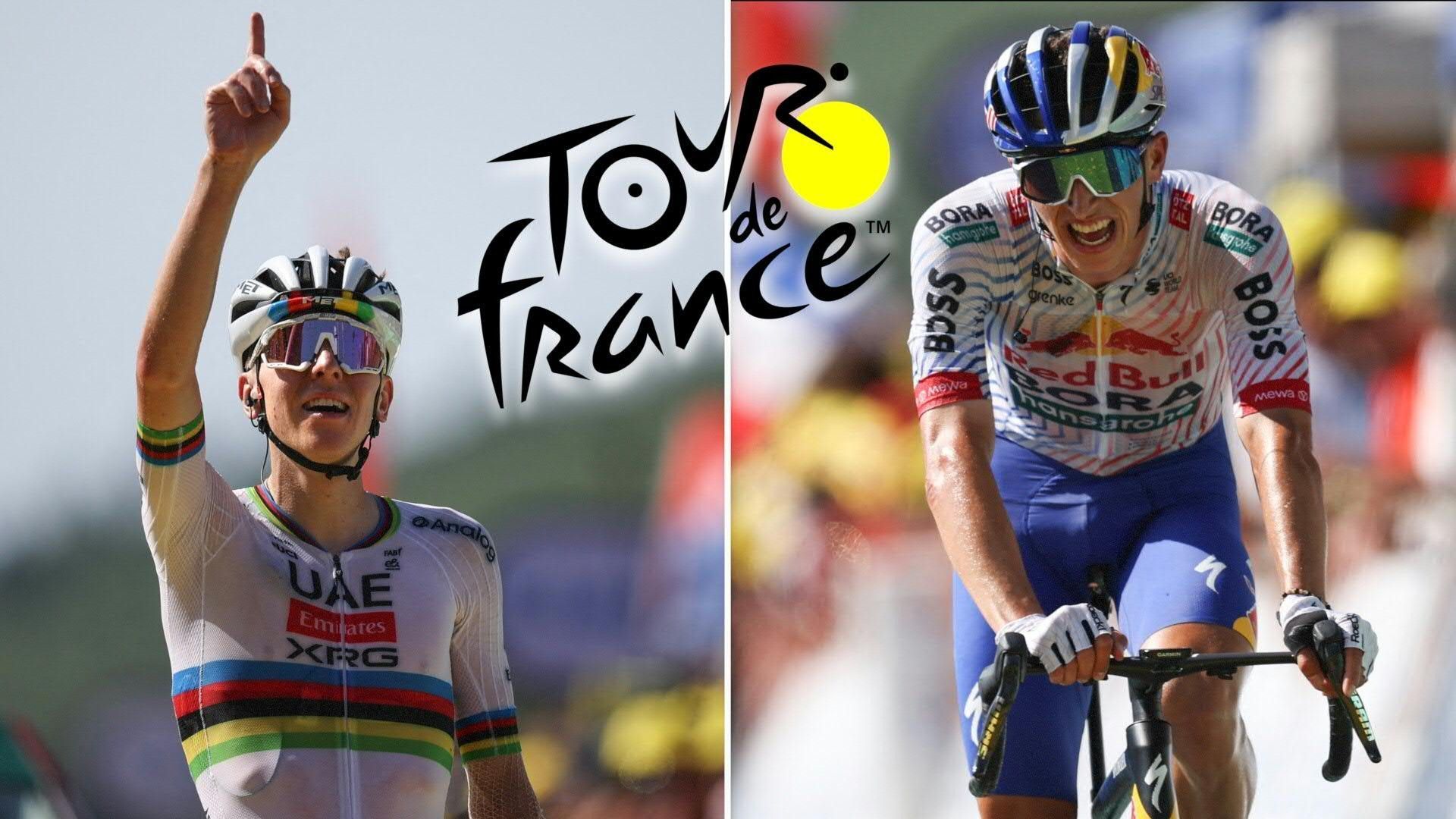 Pyrenäen-Showdown: Pogacar fliegt zurück in Gelb – Lipowitz glänzt